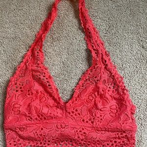 Coral Pink Bralet